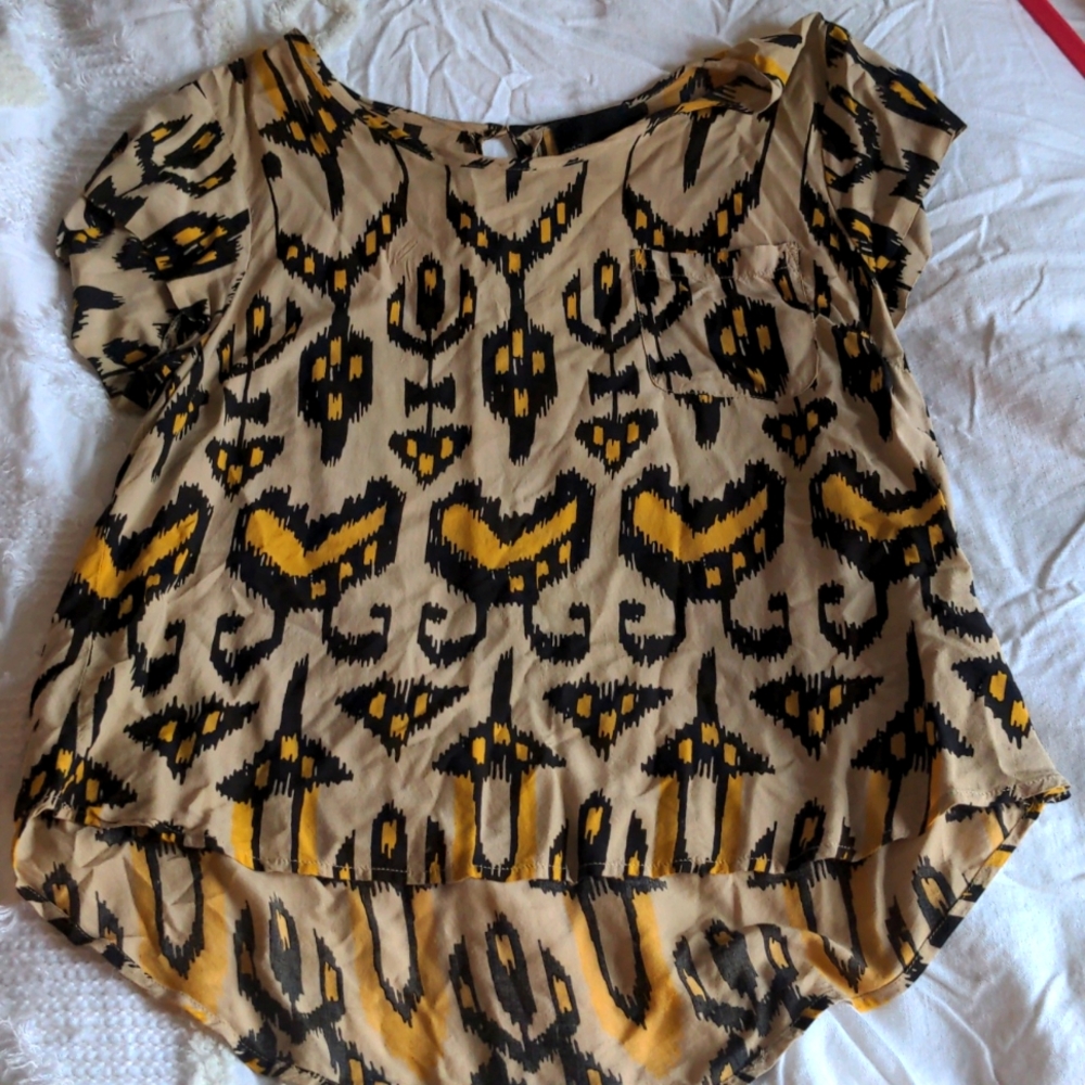 Patterned Top